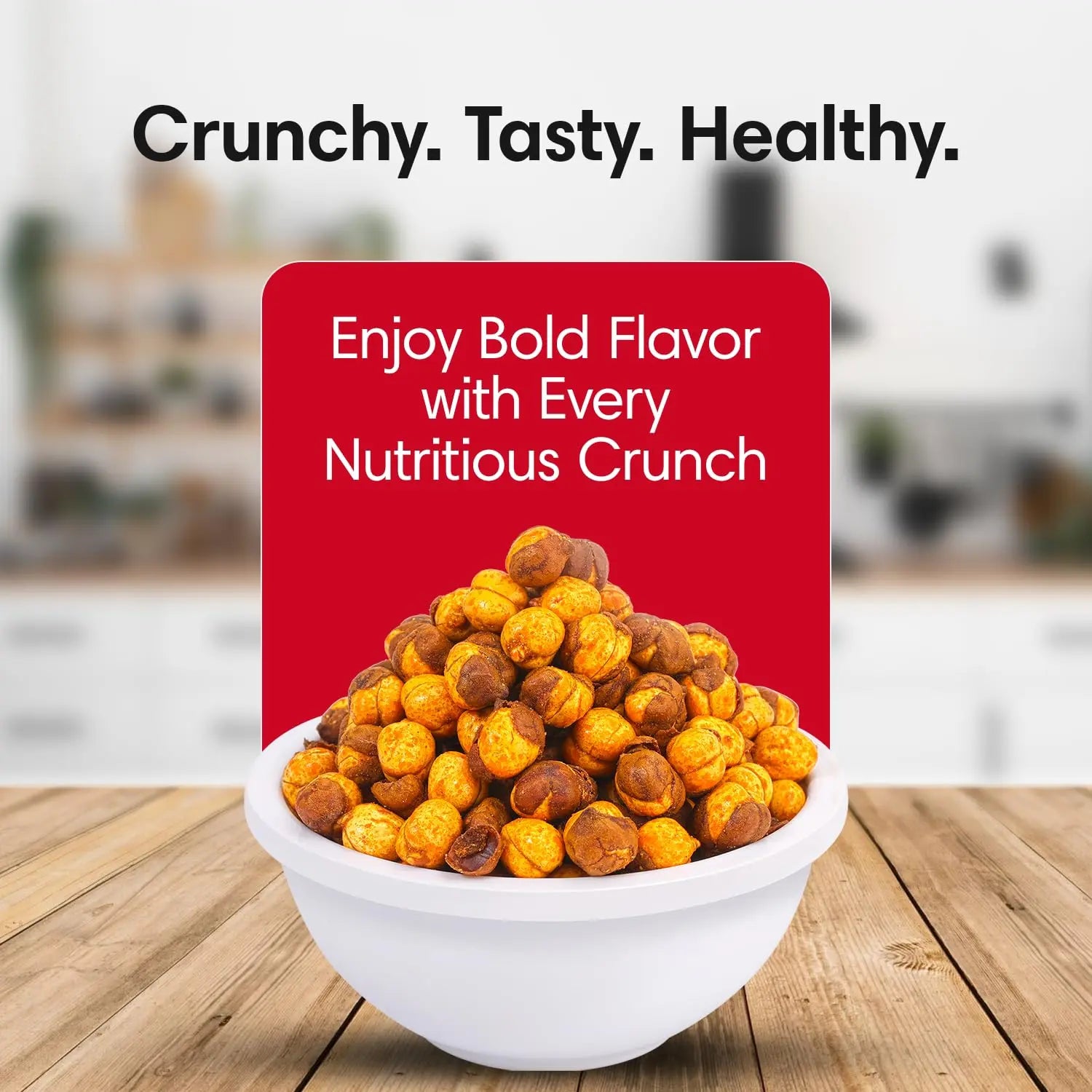 Maniarr’s Dry Roasted Chickpeas Chatpata Masala (80g x 6)- Crispy & Crunchy Chickpeas- Vegan, GMO-Gluten Free, Fiber Healthy Protein Snacks for Adults & Kids-For Home,Office,Travel,Fitness & Appetizer Maniarr’s