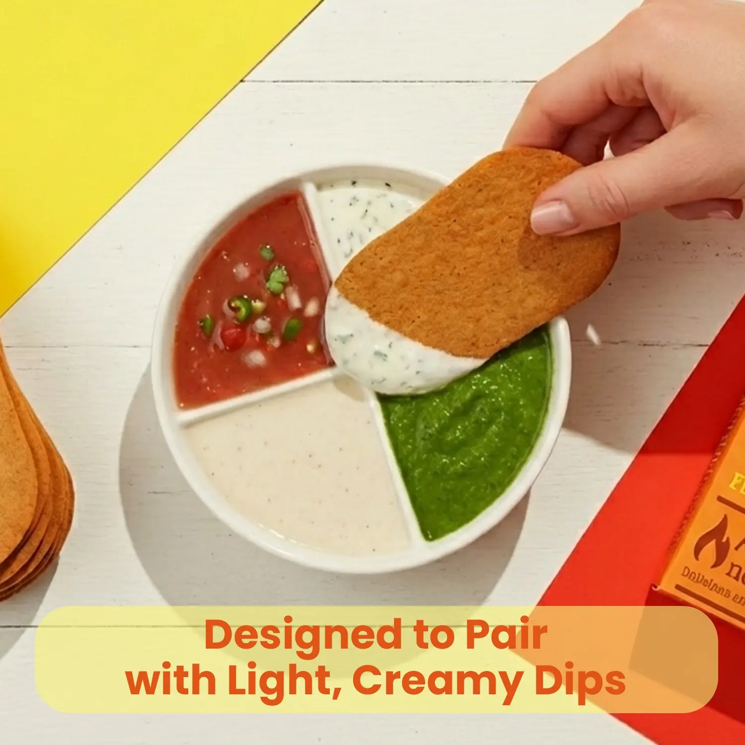 Spicy Potato Roasted Wheat Crackers (6 pack combo) Disc-O Thins